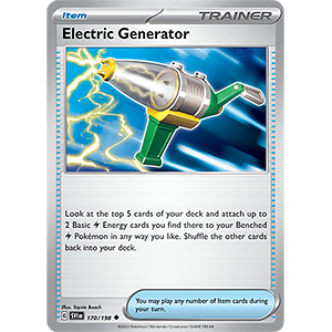 ELECTRIC GENERATOR 170/198