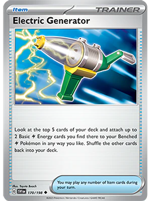 ELECTRIC GENERATOR 170/198