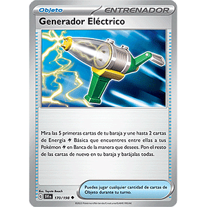 GENERADOR ELECTRICO 170/198