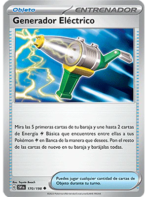 GENERADOR ELECTRICO 170/198