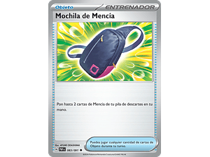 MOCHILA DE MENCÍA 083/091