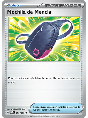 MOCHILA DE MENCÍA 083/091