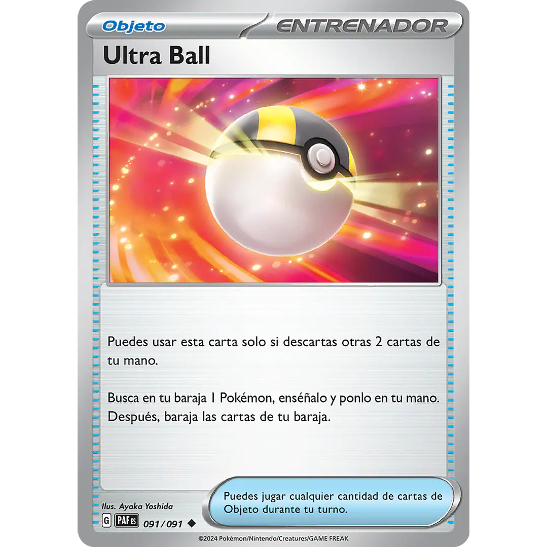 Ultra Ball - 091/091 - Uncommon - Singles Pokemon 2