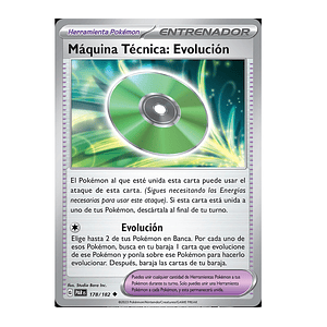 MÁQUINA TÉCNICA: EVOLUCIÓN – 178/182 