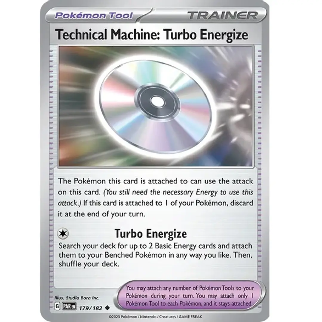 TECHNICAL MACHINE: TURBO ENERGIZE – 179/182 1
