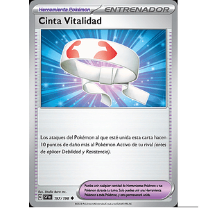 CINTA VITALIDAD – 197/198