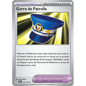 GORRA DE PATRULLA 191/197