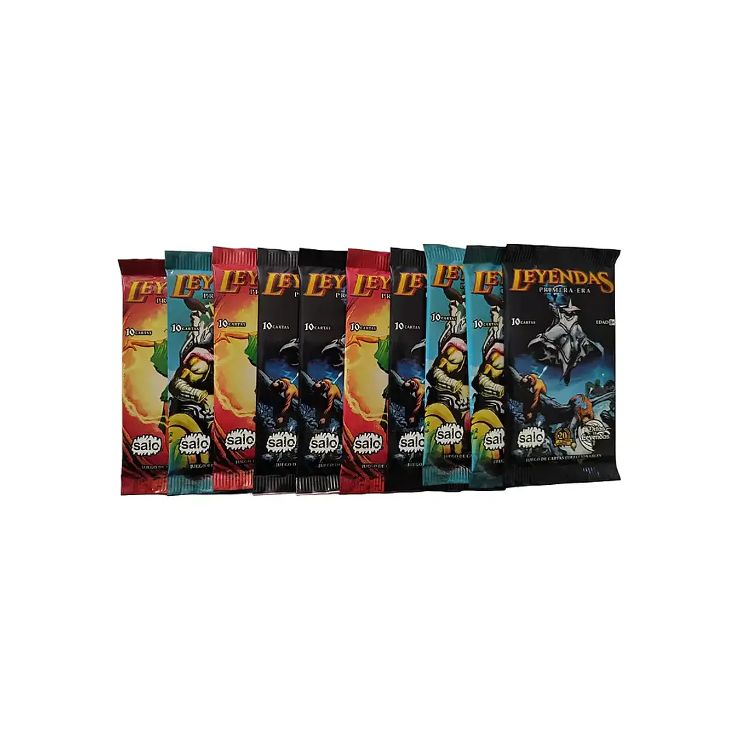 PACK 10 SOBRES DE LEYENDAS PRIMERA ERA 3.0 1