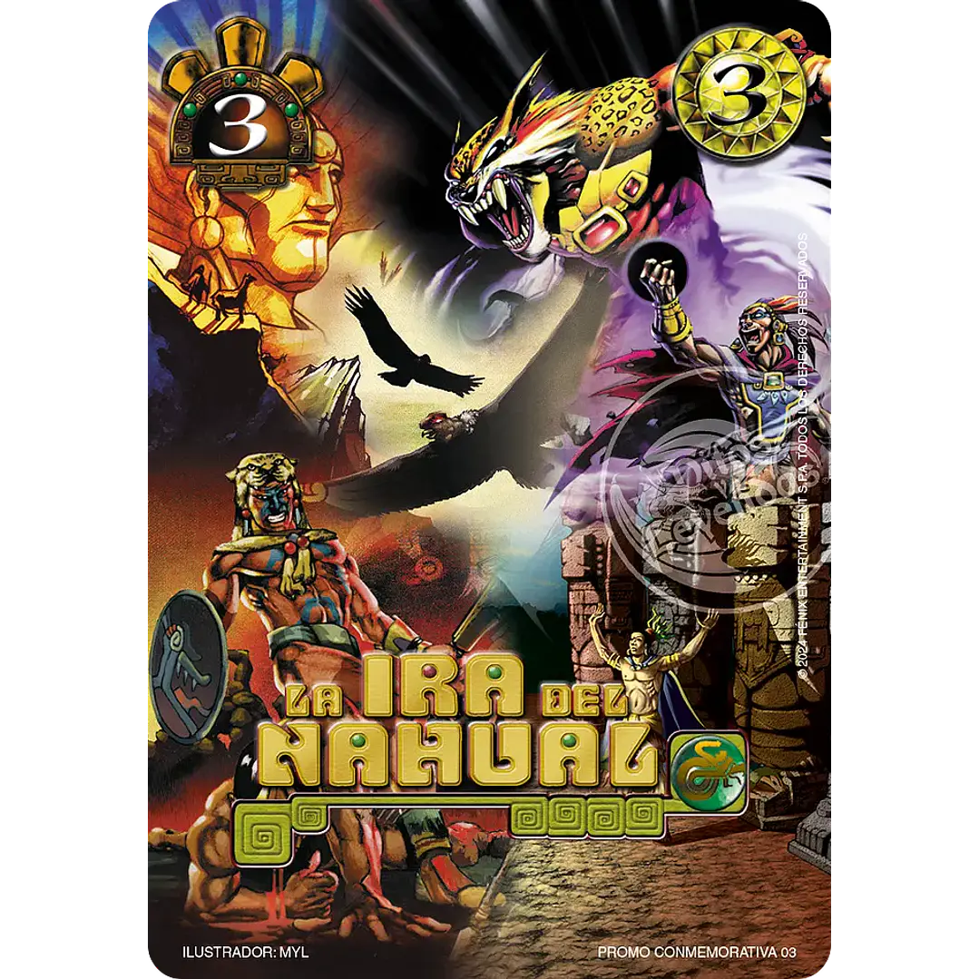 LA IRA DEL NAHUAL (LBPE24 - CONMEMORATIVA) 1