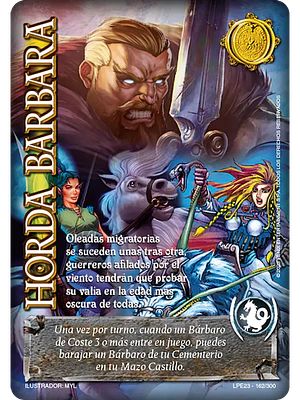 HORDA BARBARA (LPE3.0 - REAL)