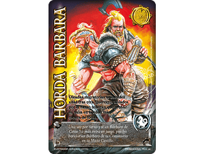 HORDA BARBARA (LBPE24 - ARTE ALTERNATIVO)