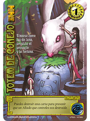 Totem de Conejo (LPE3.0 - Real)