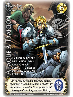 ATAQUE A TRAICIÓN (CLÁSICO CRU - VASALLA) - SINGLES MITOS Y LEYENDAS