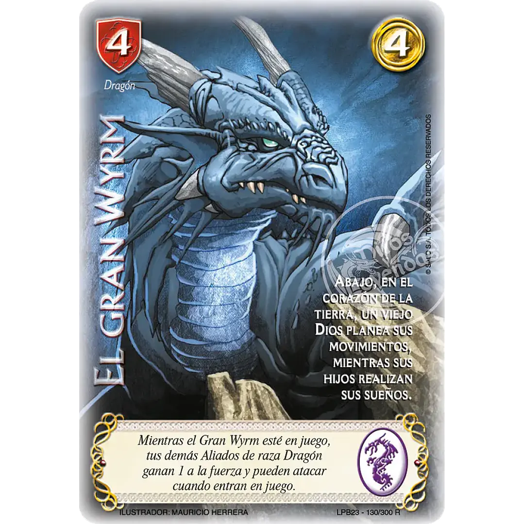 EL GRAN WYRM (LEYENDAS PB 3.0 - REALES) - SINGLES MITOS Y LEYENDAS 1