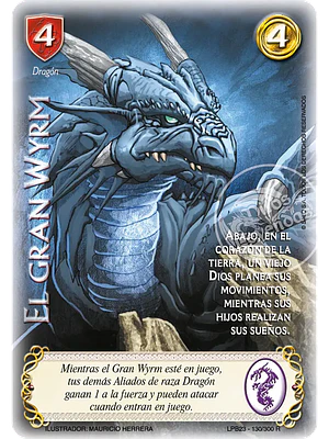 EL GRAN WYRM (LEYENDAS PB 3.0 - REALES) - SINGLES MITOS Y LEYENDAS