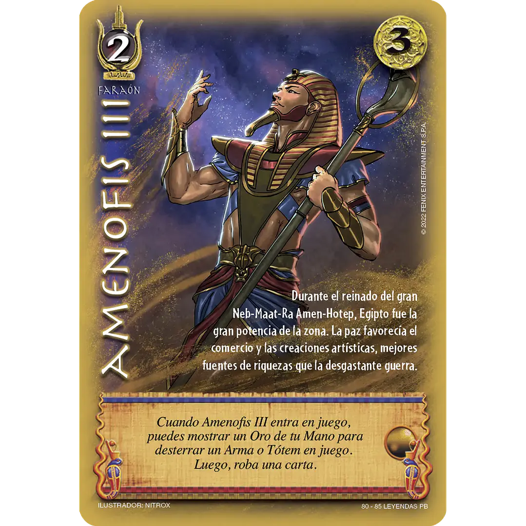AMENOFIS III - SINGLES MITOS Y LEYENDAS 1
