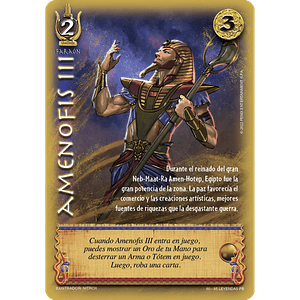 AMENOFIS III - SINGLES MITOS Y LEYENDAS