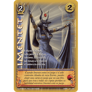 IMENTET (CRPB3 - ETERNO) - SINGLES MITOS Y LEYENDAS