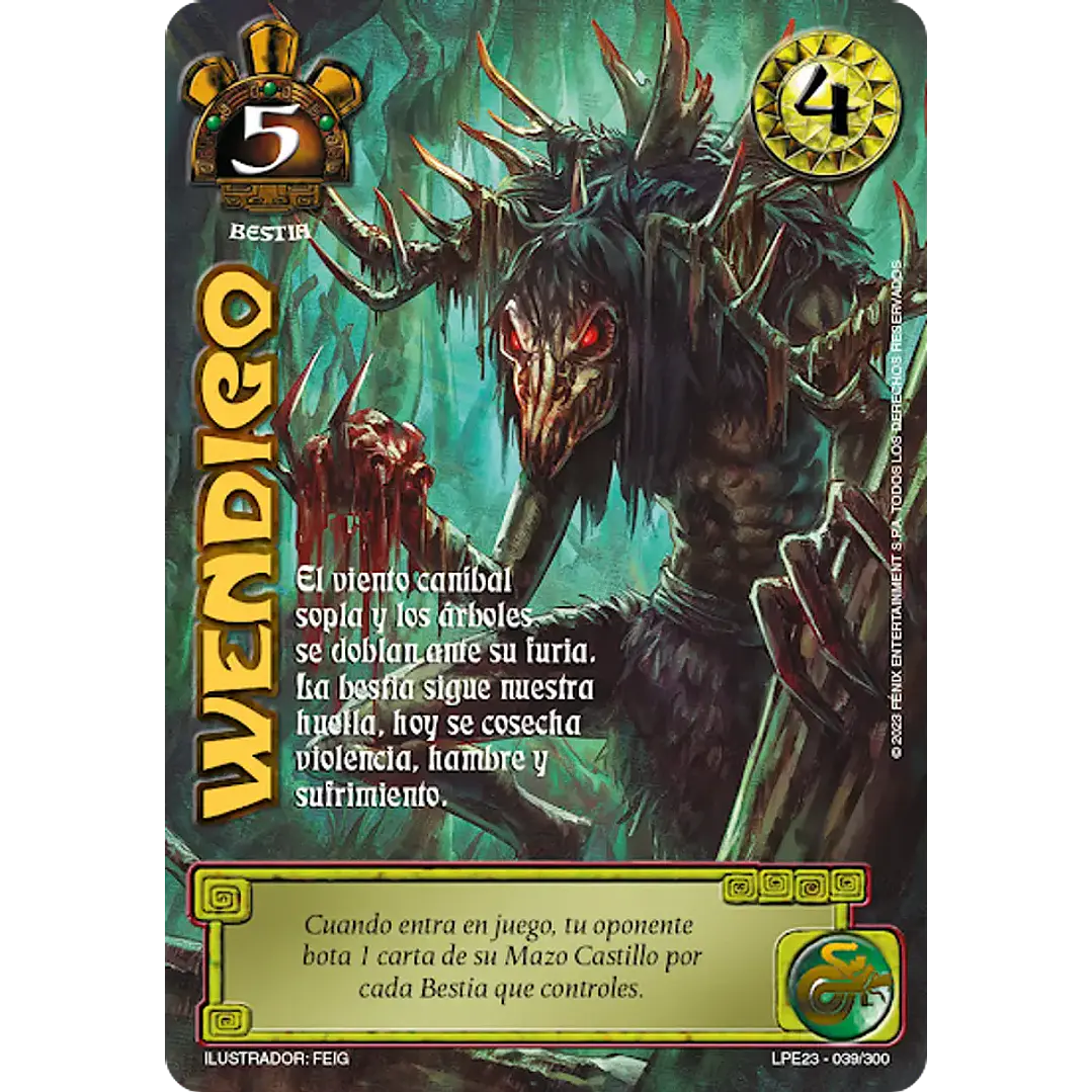 WENDIGO (LPE3.0 - MR) - SINGLES MITOS Y LEYENDAS 1
