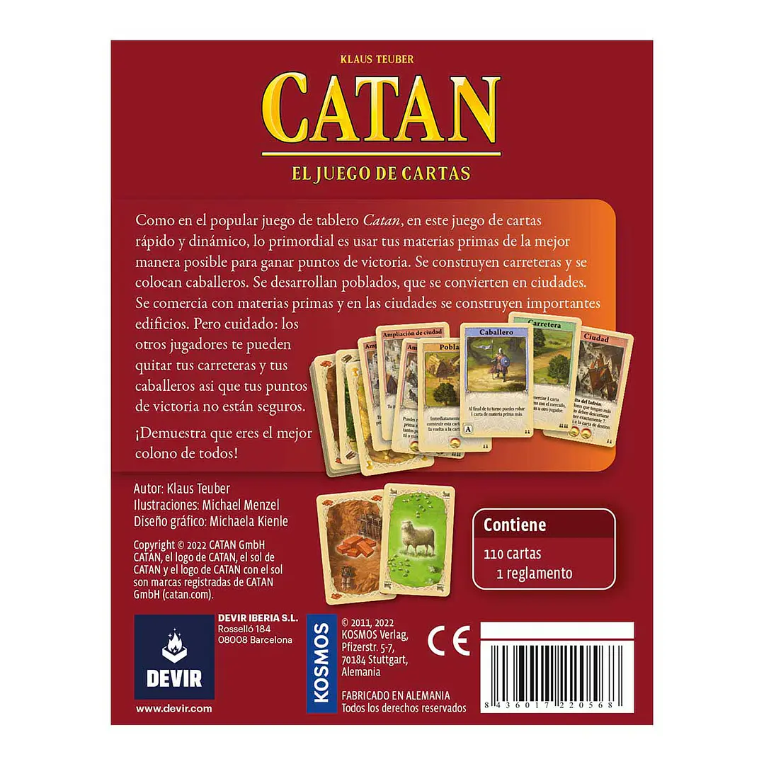 Catan: El Juego de Cartas - Devir 3