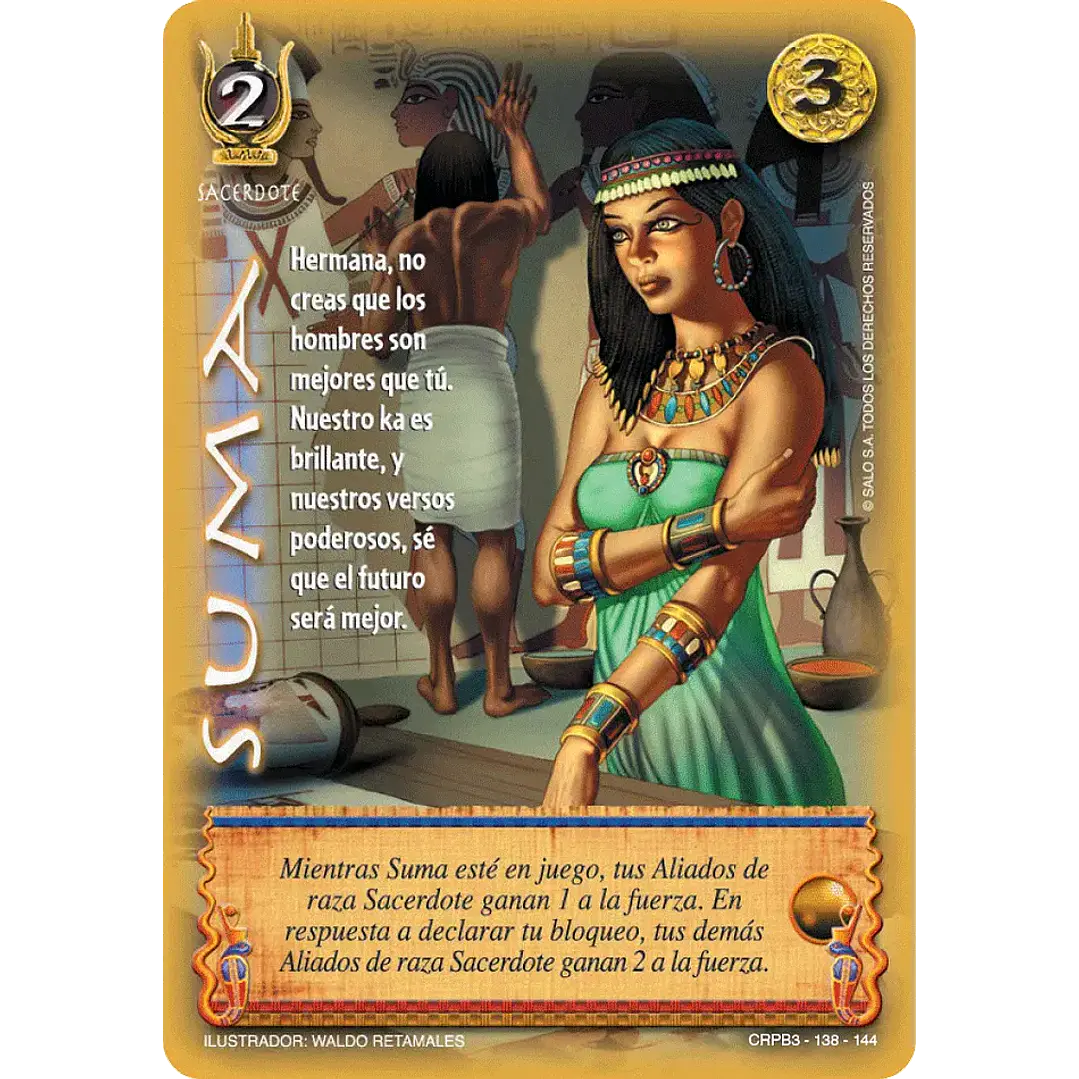 SUMA (CRPB3 - SACERDOTE) - SINGLES MITOS Y LEYENDAS 1