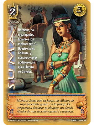 SUMA (CRPB3 - SACERDOTE) - SINGLES MITOS Y LEYENDAS