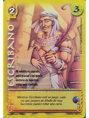 ESCRIBANO (CRPB3 - SACERDOTE) - SINGLES MITOS Y LEYENDAS