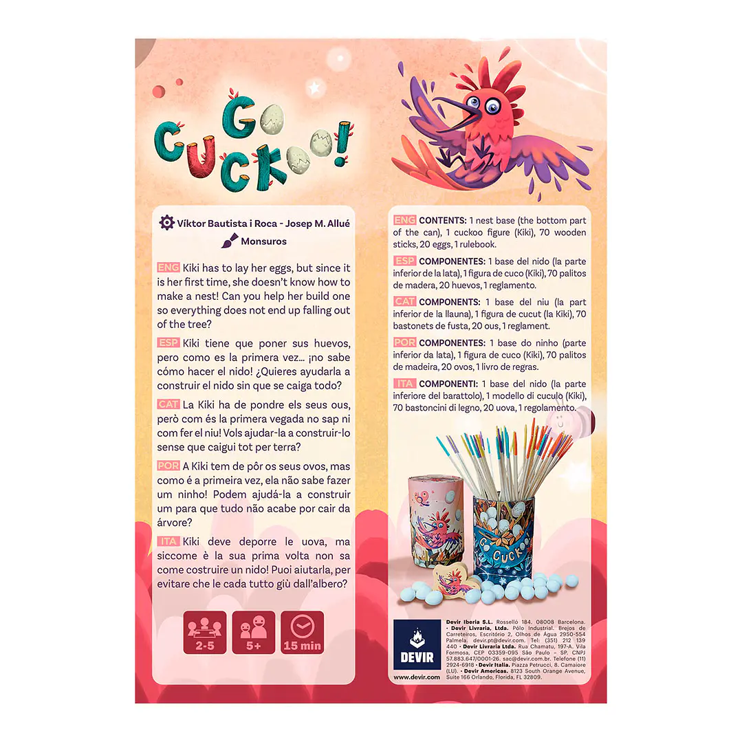GO CUCKOO! - DEVIR 4