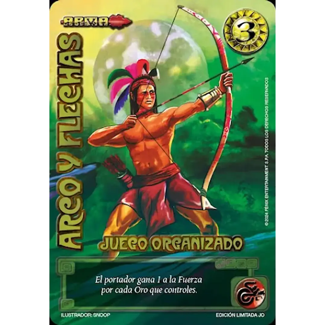 ARCO Y FLECHAS (PROMOCIONAL - JO) - SINGLES MITOS Y LEYENDAS 1