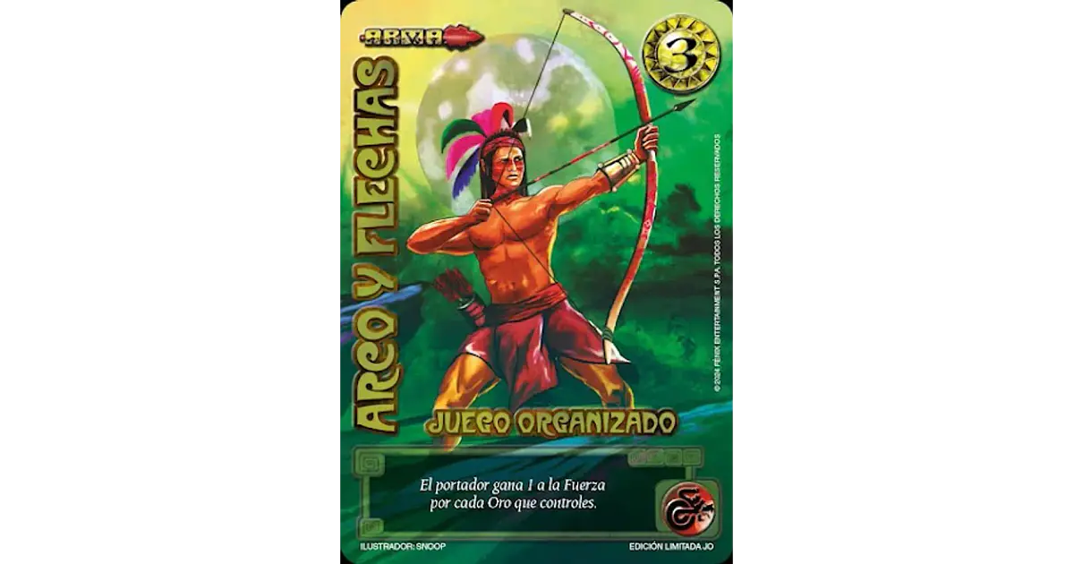 ARCO Y FLECHAS (PROMOCIONAL - JO) - SINGLES MITOS Y LEYENDAS