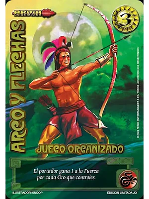 ARCO Y FLECHAS (PROMOCIONAL - JO) - SINGLES MITOS Y LEYENDAS