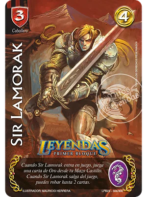 SIR LAMORAK (LEYENDAS PB 3.0 - BUY A BOX) - SINGLES MITOS Y LEYENDAS
