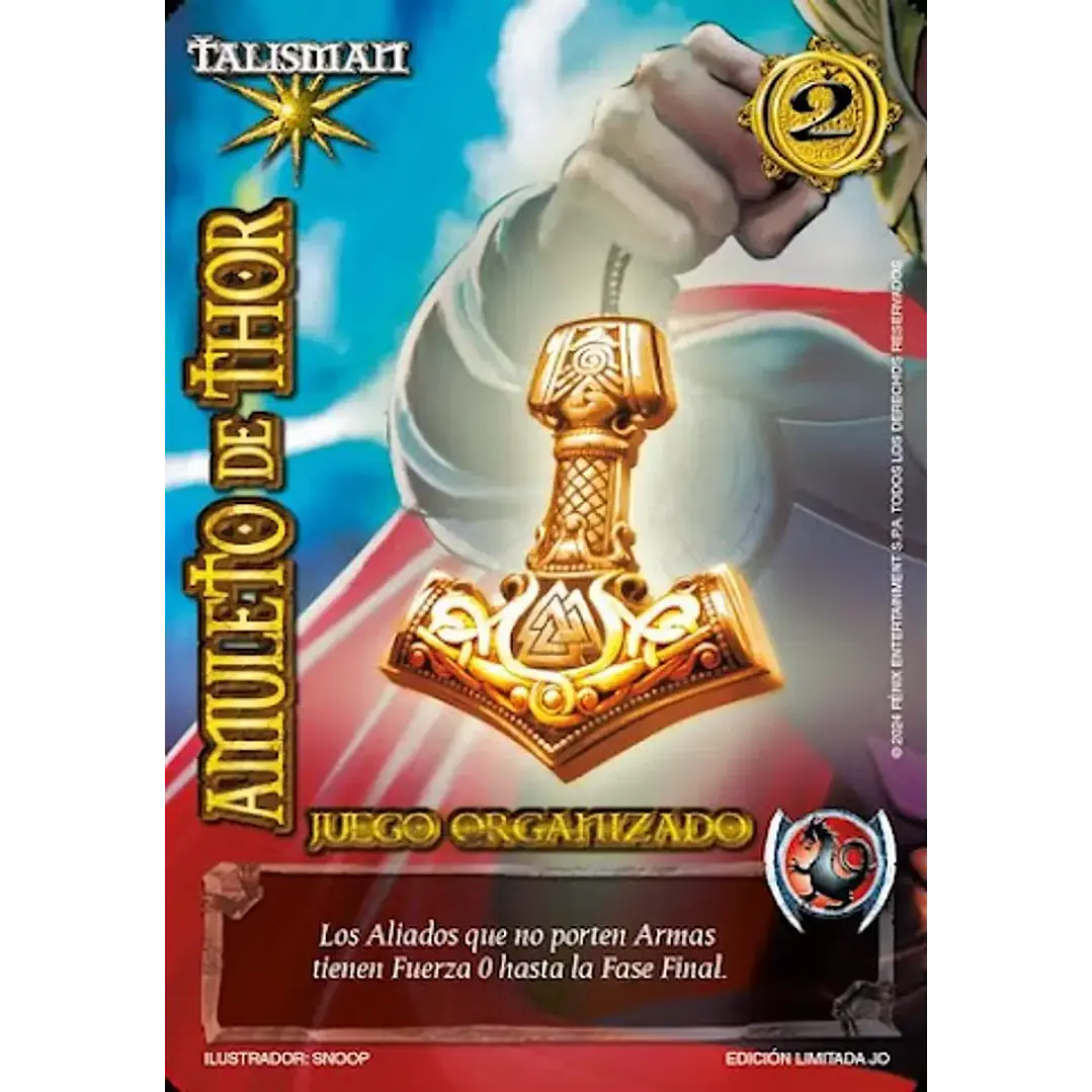 AMULETO DE THOR (PROMOCIONAL - JO) - SINGLES MITOS Y LEYENDAS 1