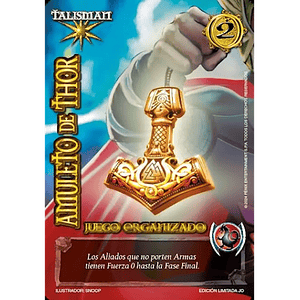 AMULETO DE THOR (PROMOCIONAL - JO) - SINGLES MITOS Y LEYENDAS