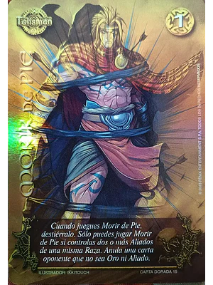 MORIR DE PIE (LOOTBOX 2023 - DORADA) - SINGLES MITOS Y LEYENDAS