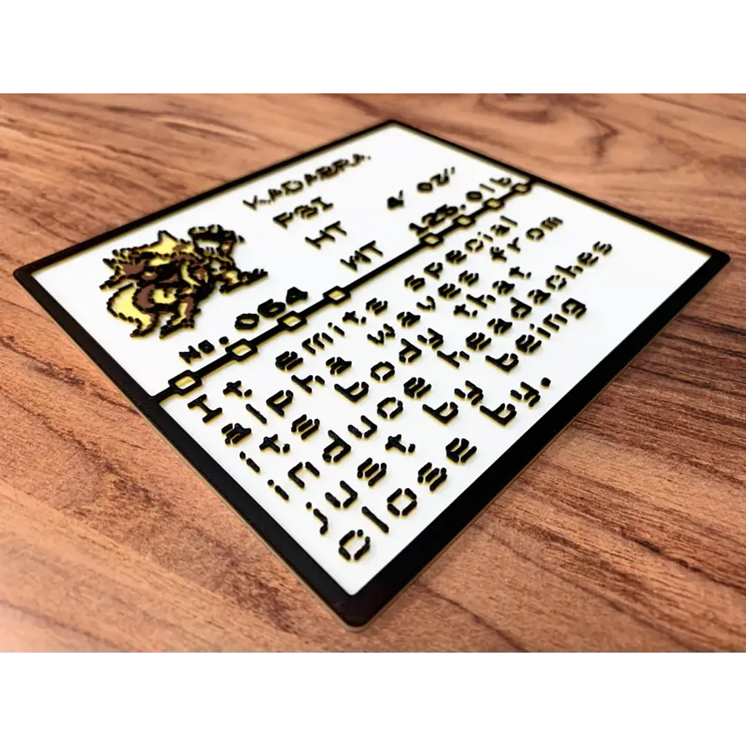 DIORAMA POKEMON VARIEDADES 1 / SCREEN GAMEBOY 11