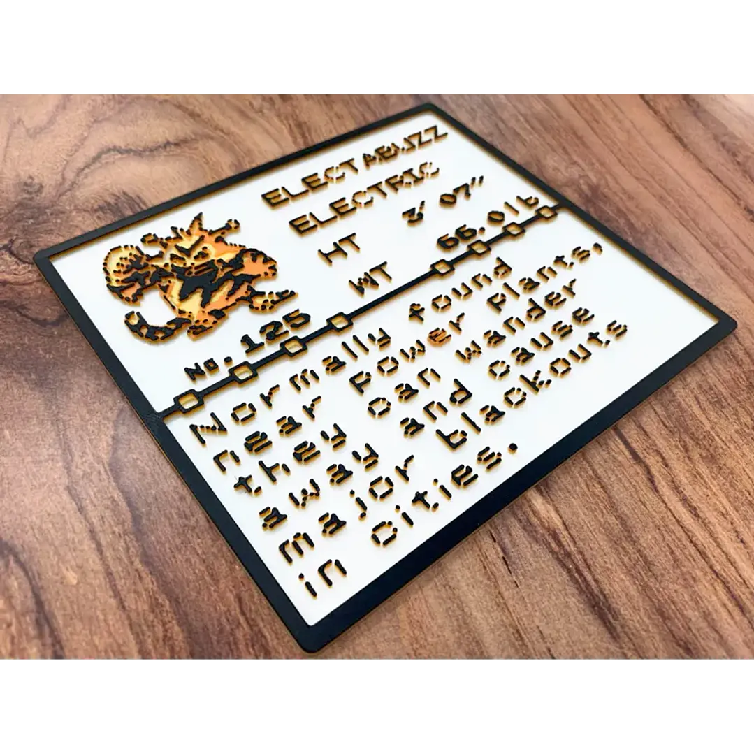 DIORAMA POKEMON VARIEDADES 1 / SCREEN GAMEBOY 12