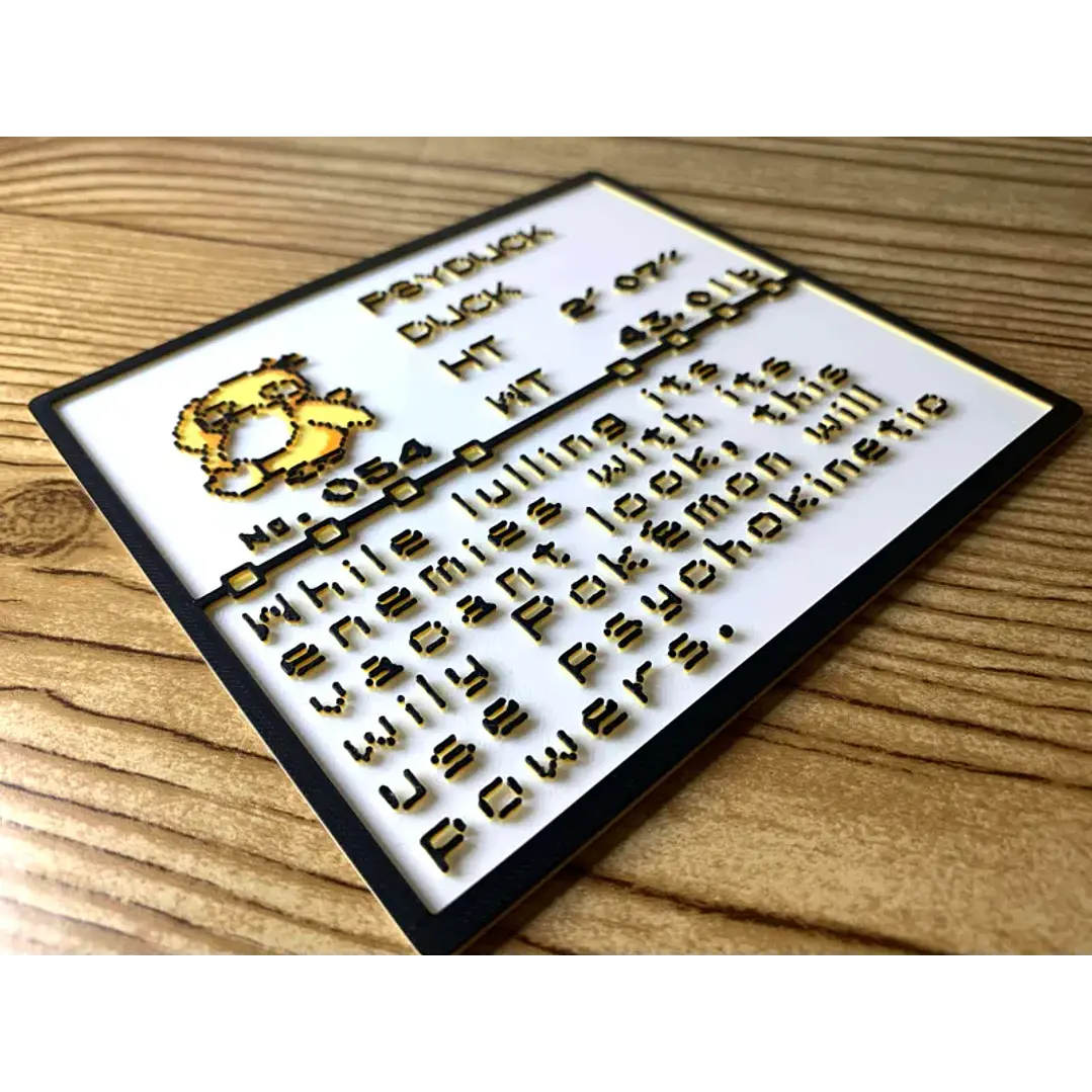 DIORAMA POKEMON VARIEDADES 1 / SCREEN GAMEBOY 38
