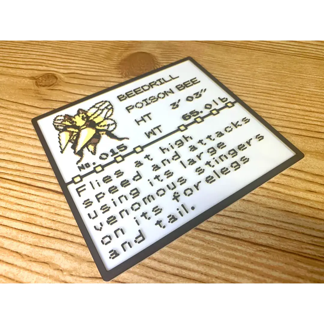 DIORAMA POKEMON VARIEDADES 1 / SCREEN GAMEBOY 41