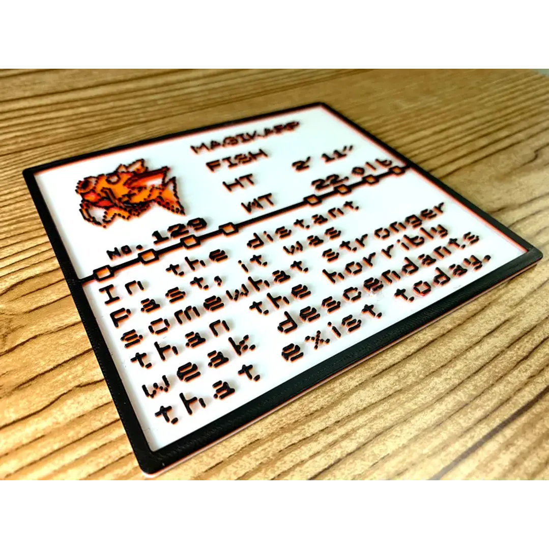 DIORAMA POKEMON VARIEDADES 1 / SCREEN GAMEBOY 44
