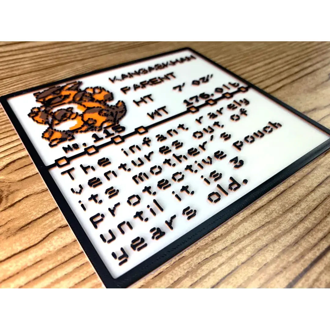 DIORAMA POKEMON VARIEDADES 1 / SCREEN GAMEBOY 45