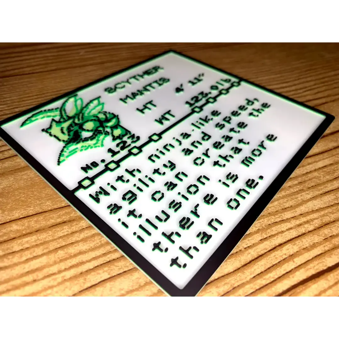 DIORAMA POKEMON VARIEDADES 1 / SCREEN GAMEBOY 46