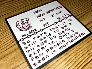 DIORAMA POKEMON VARIEDADES 2 / SCREEN GAMEBOY