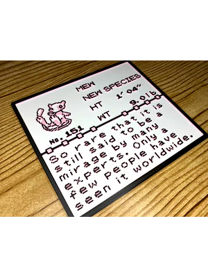 DIORAMA POKEMON VARIEDADES 2 / SCREEN GAMEBOY