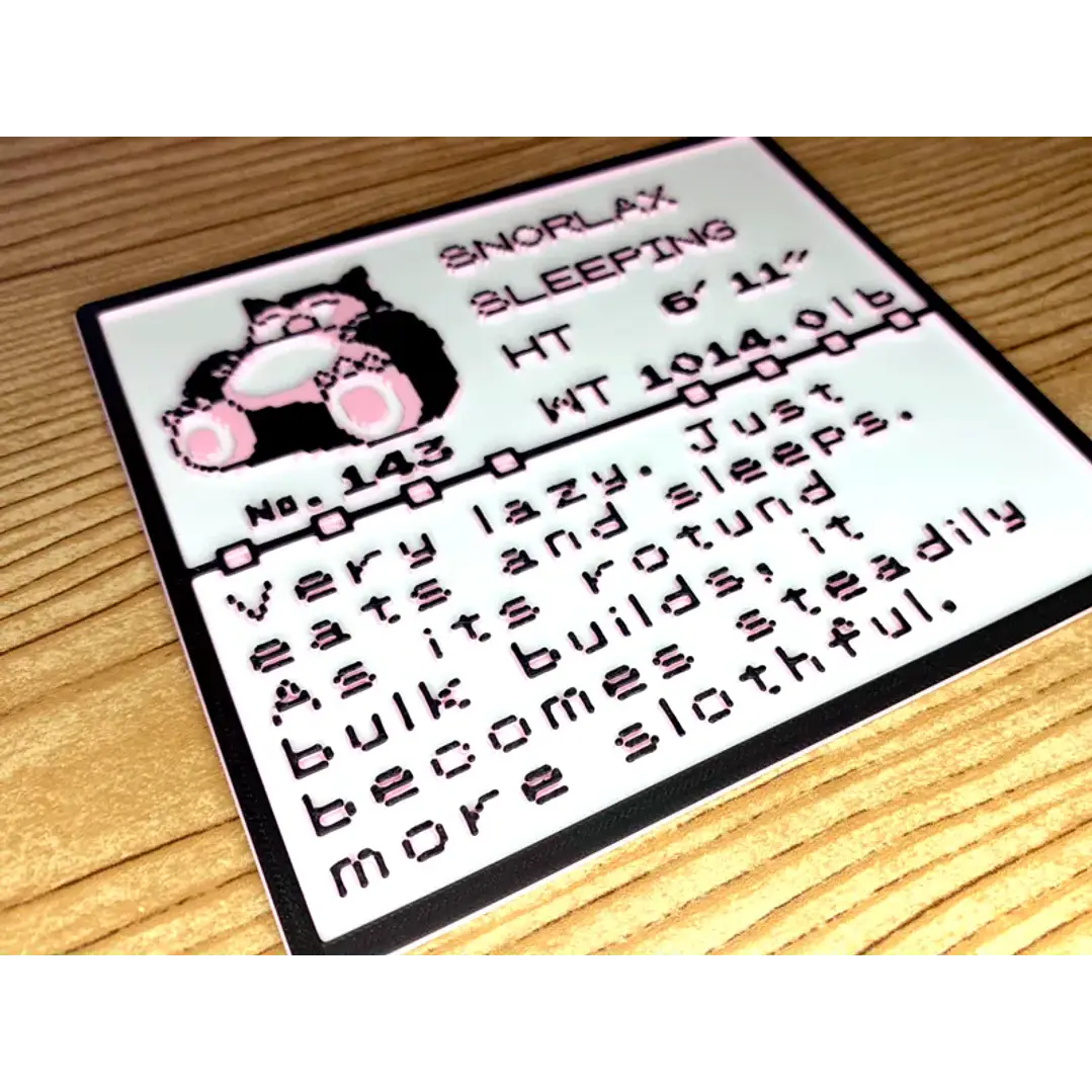 DIORAMA POKEMON VARIEDADES 2 / SCREEN GAMEBOY 6
