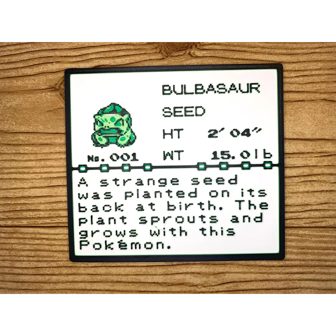 DIORAMA POKEMON VARIEDADES 2 / SCREEN GAMEBOY 13