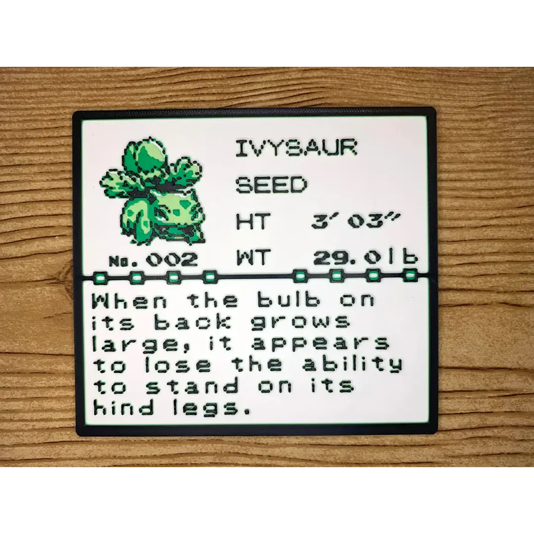 DIORAMA POKEMON VARIEDADES 2 / SCREEN GAMEBOY 14