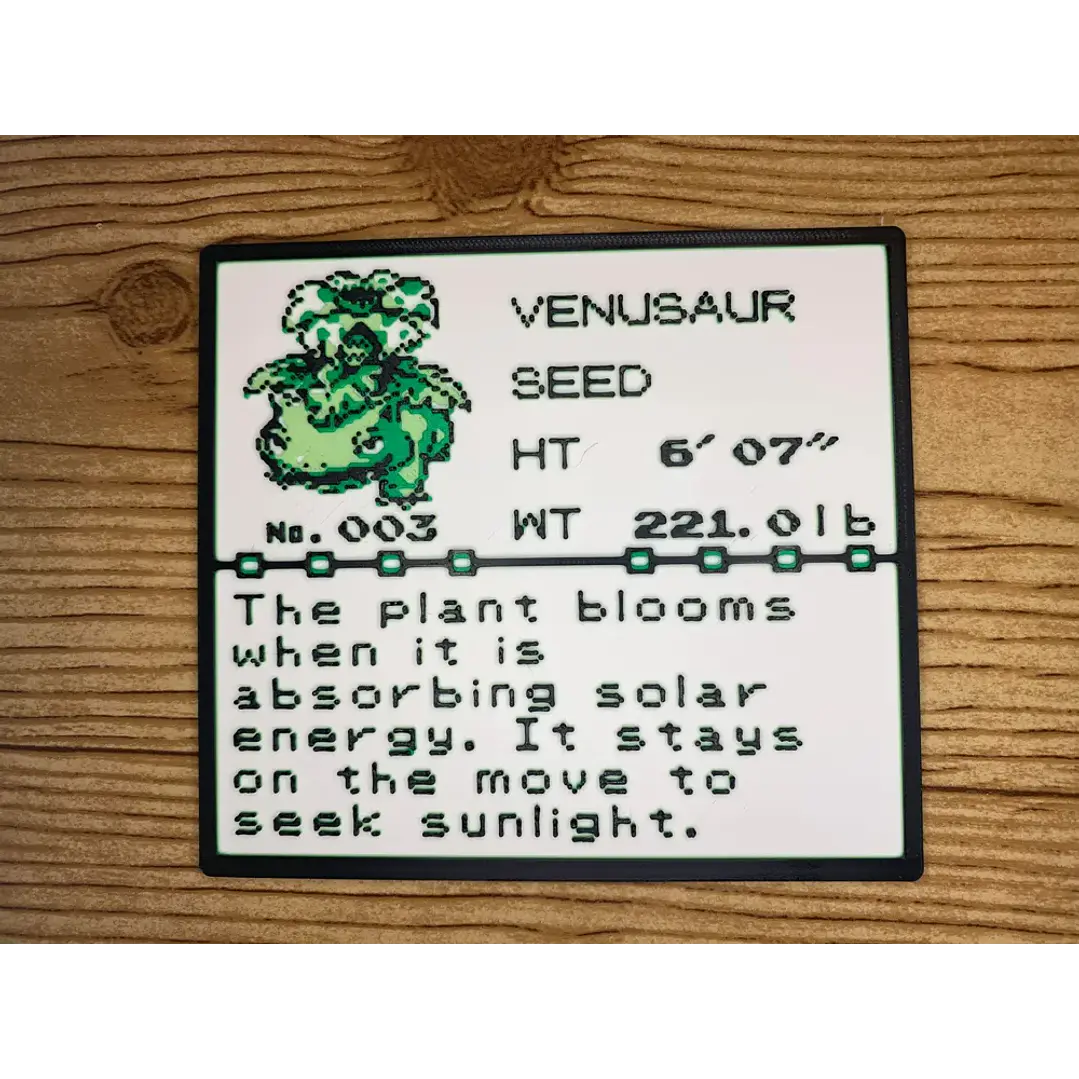 DIORAMA POKEMON VARIEDADES 2 / SCREEN GAMEBOY 15