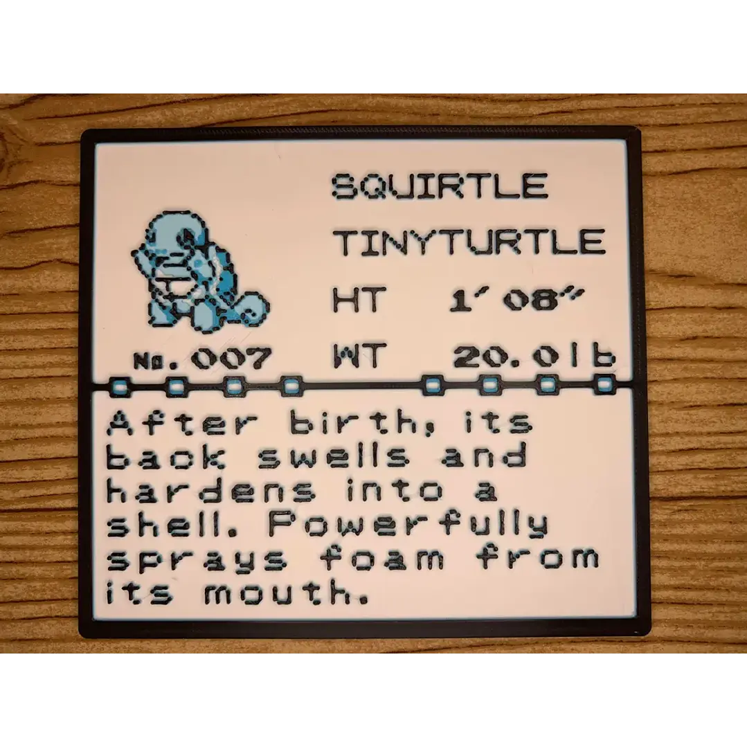 DIORAMA POKEMON VARIEDADES 2 / SCREEN GAMEBOY 16