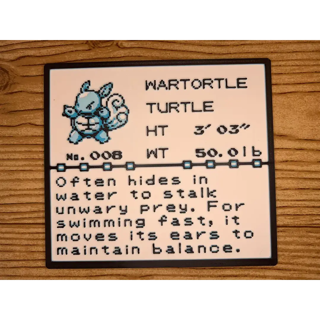 DIORAMA POKEMON VARIEDADES 2 / SCREEN GAMEBOY 17